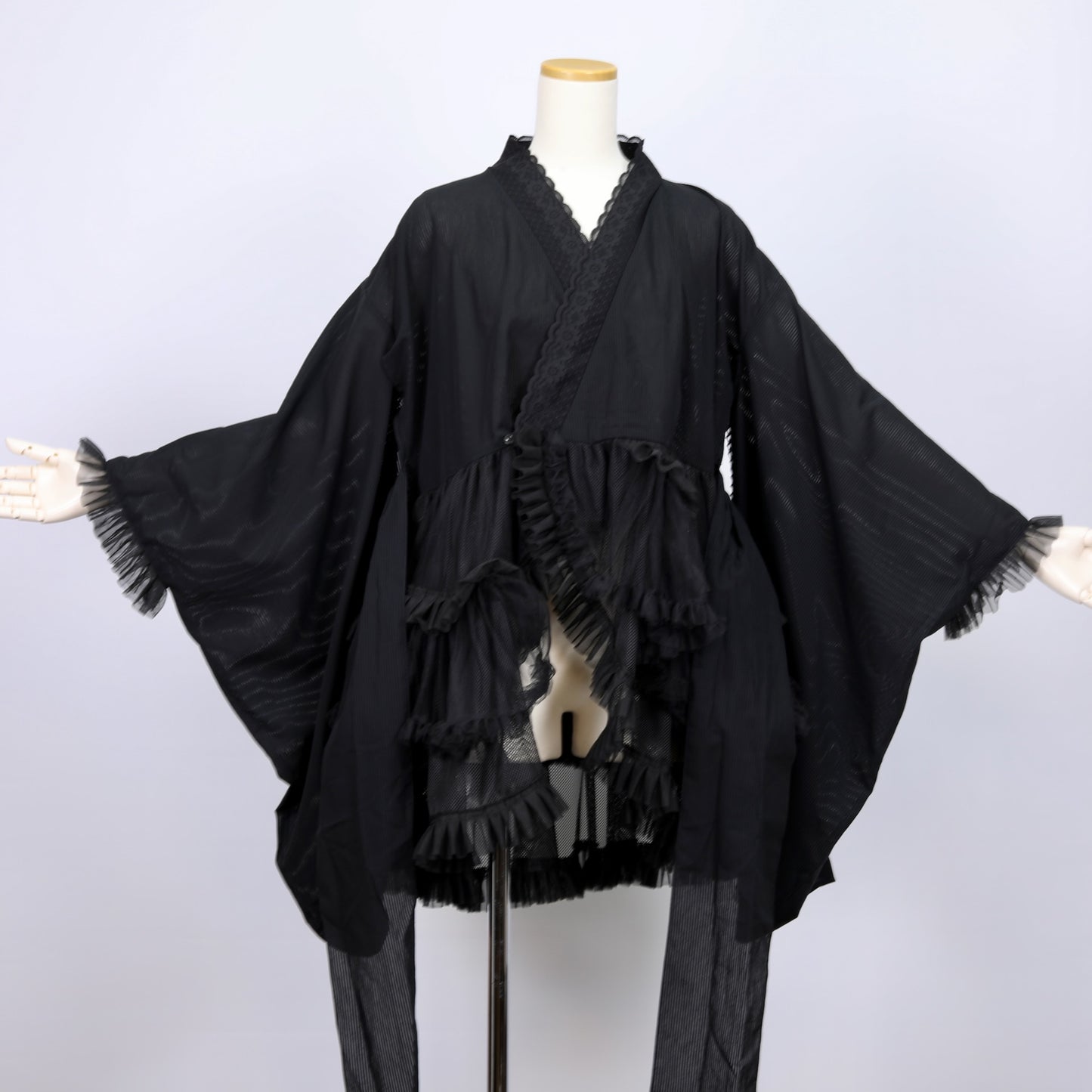 H&A JAPANESE LOLITA HAORI(BLACK)
