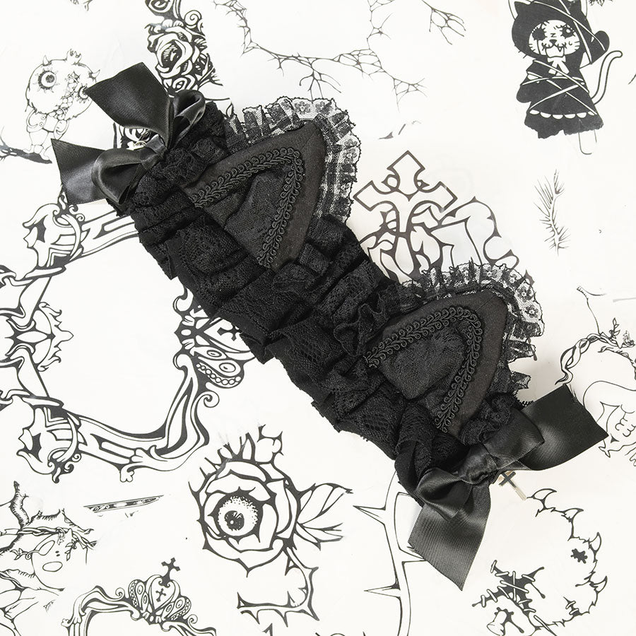 H&A猫耳朵头连衣裙(黑色)