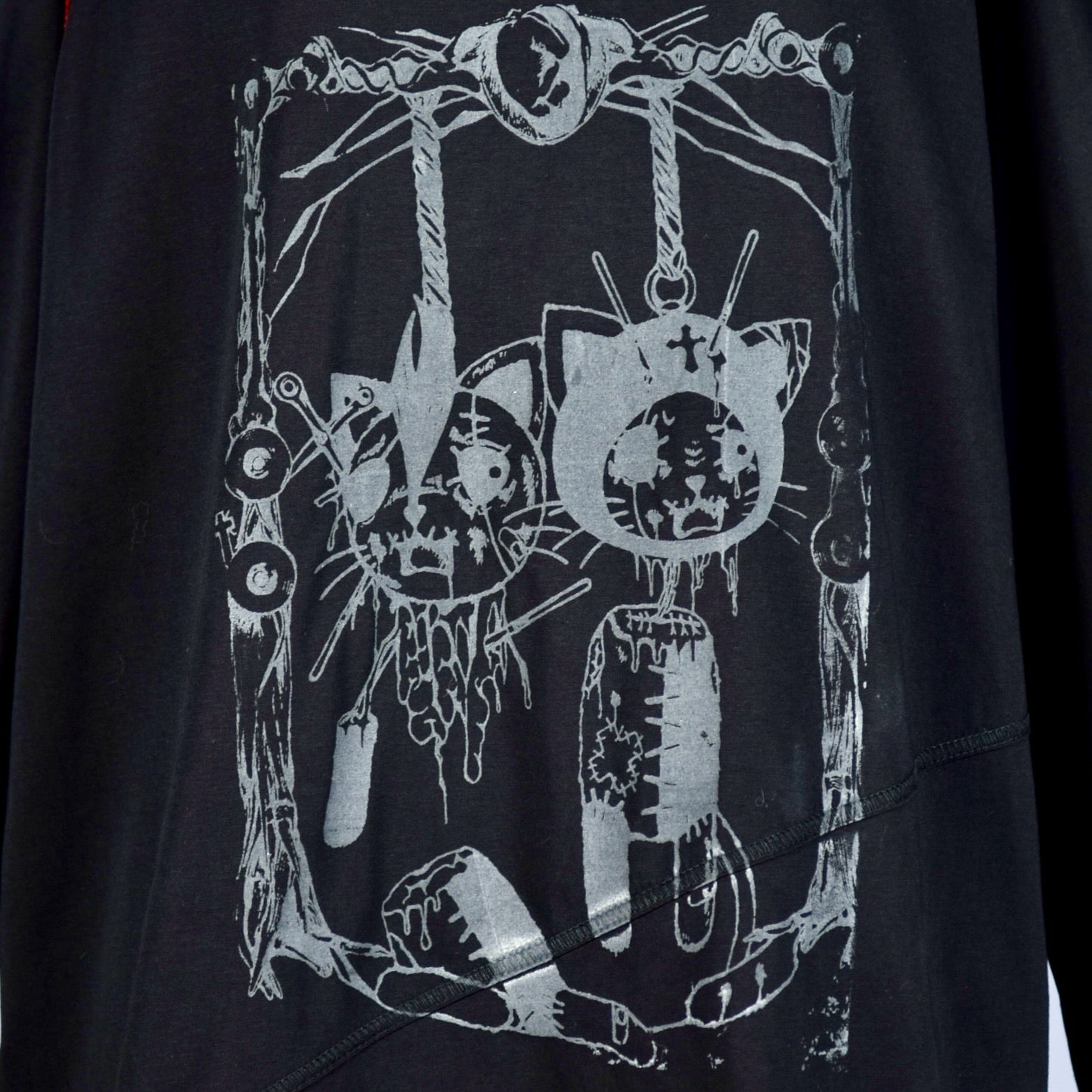 H&A切断的头张开肩顶(黑色X红色)