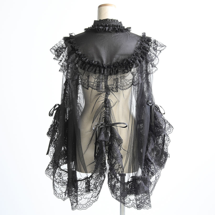 窗帘披风(黑色)