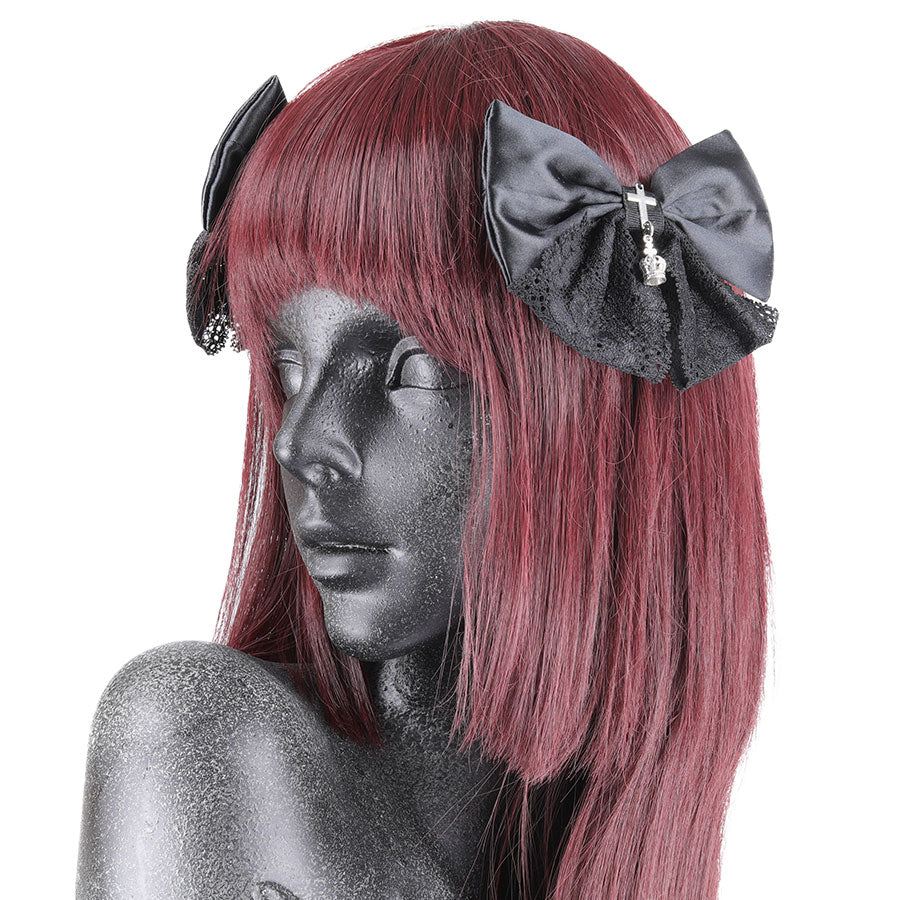 2套大夹丝带(黑色)