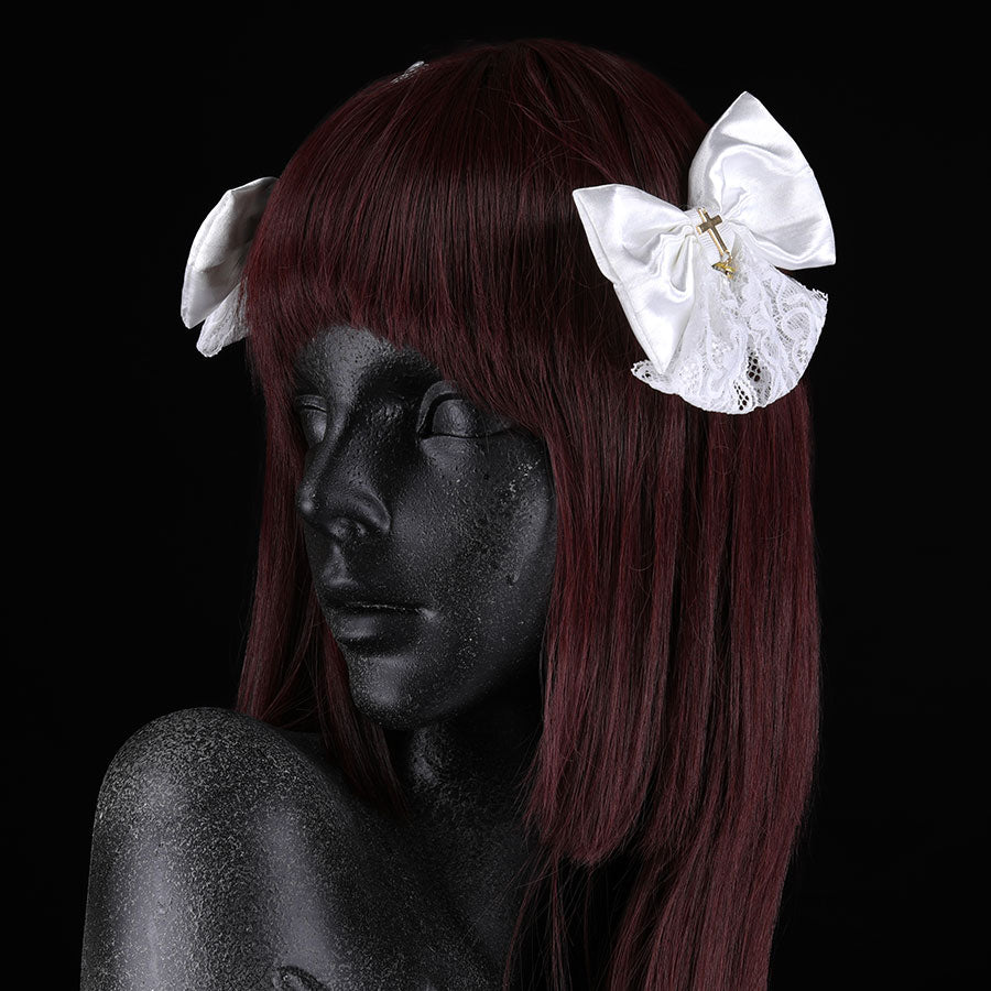 2套大夹丝带(白色)