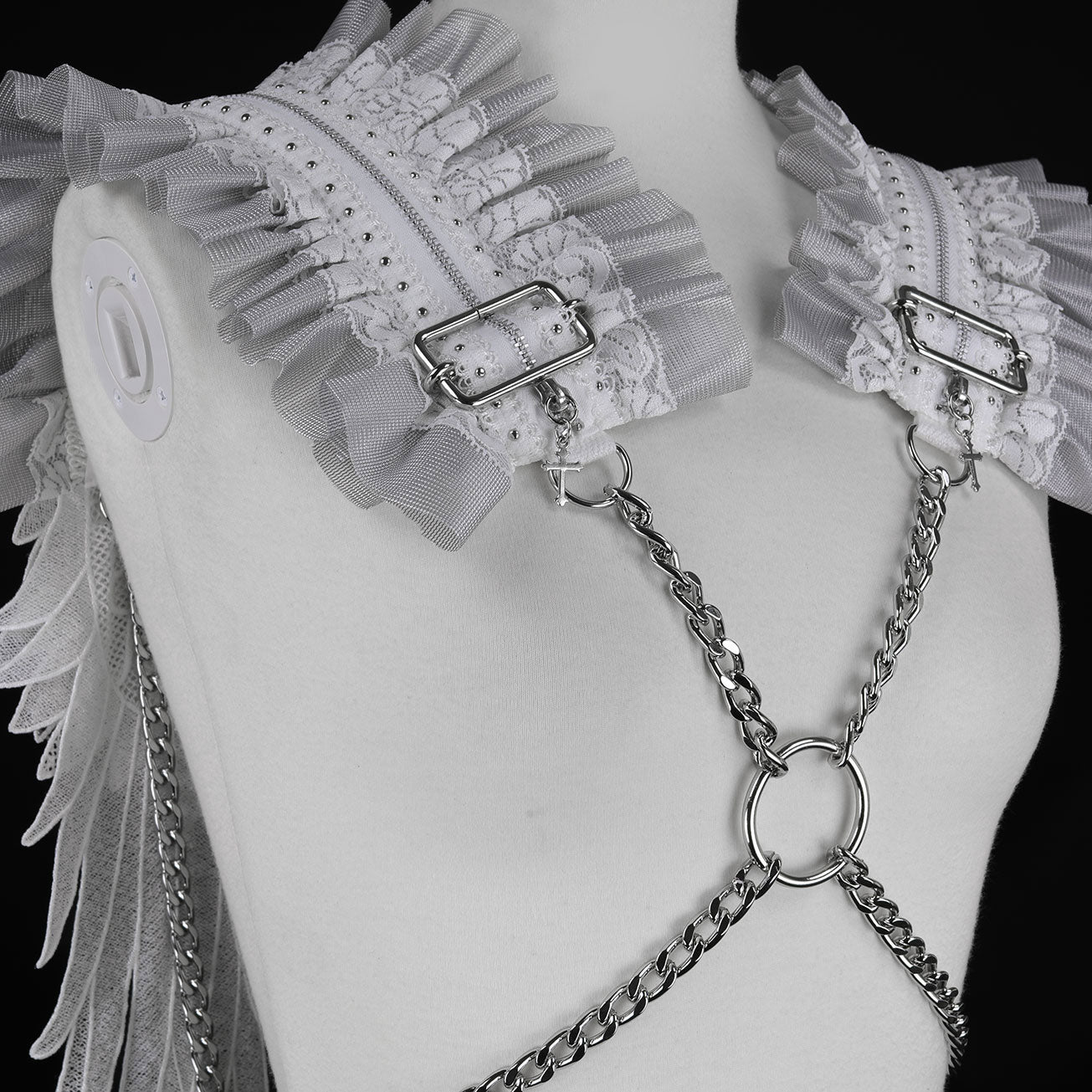 FROST ANGEL WING HARNESS (WHITE x SILVER)