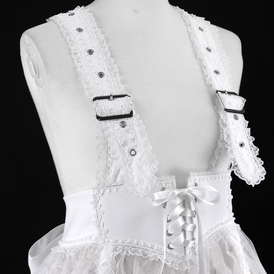 哥特式围裙(白色)