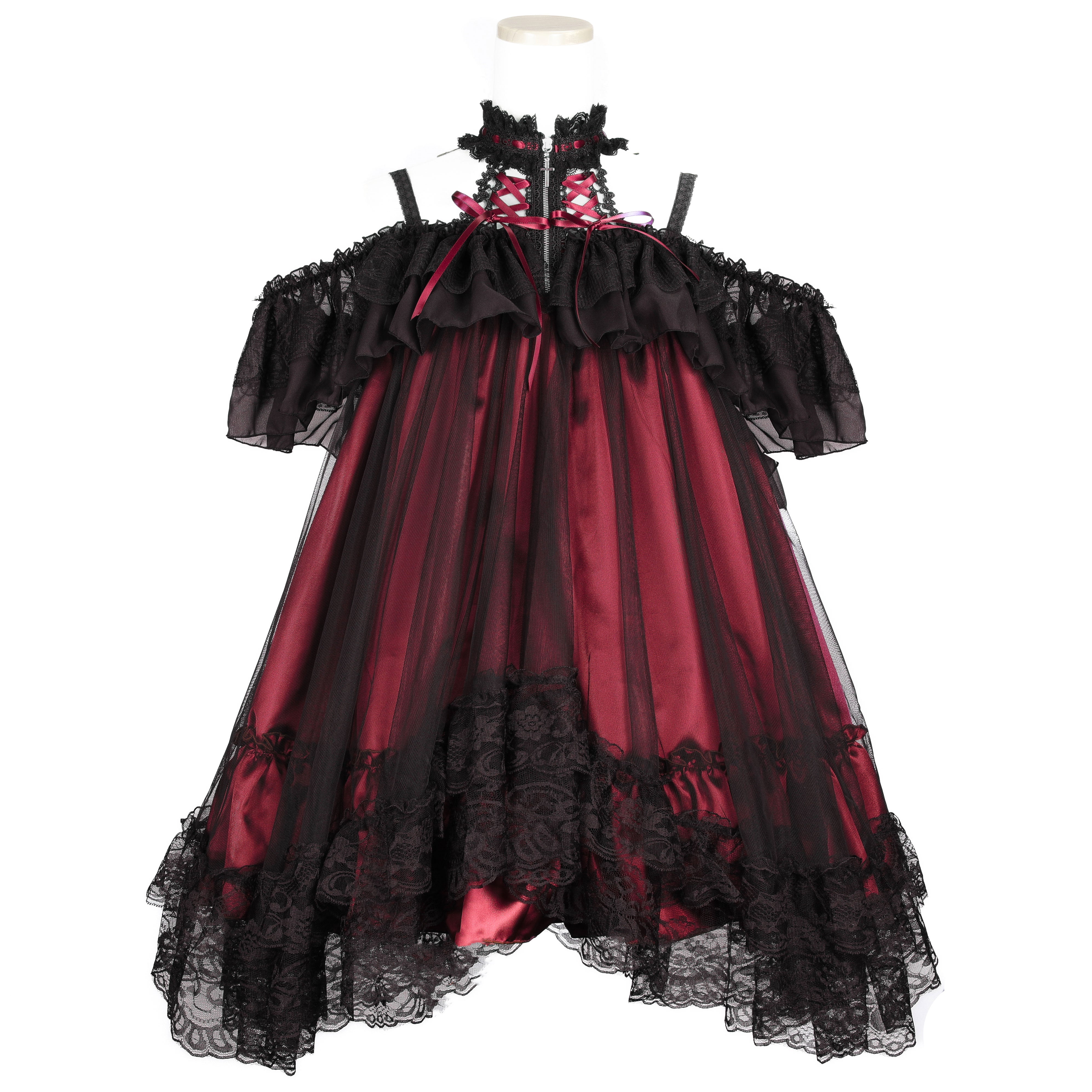 コスプレ衣装 MAJOH MINI DEVIL ANGEL WING DRESS(BLACK) MINI DEVIL ANGEL WING DRESS (BLACK) – MAJOH