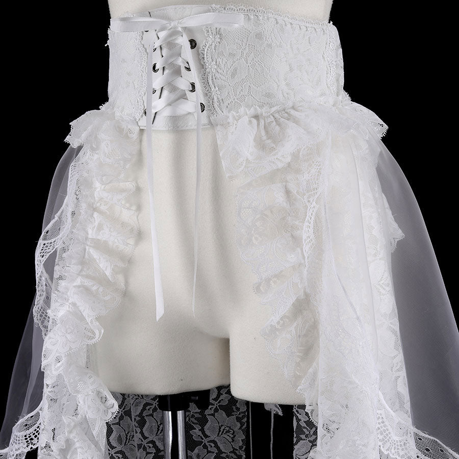 BIG RIBBON TAIL BELT (WHITE)