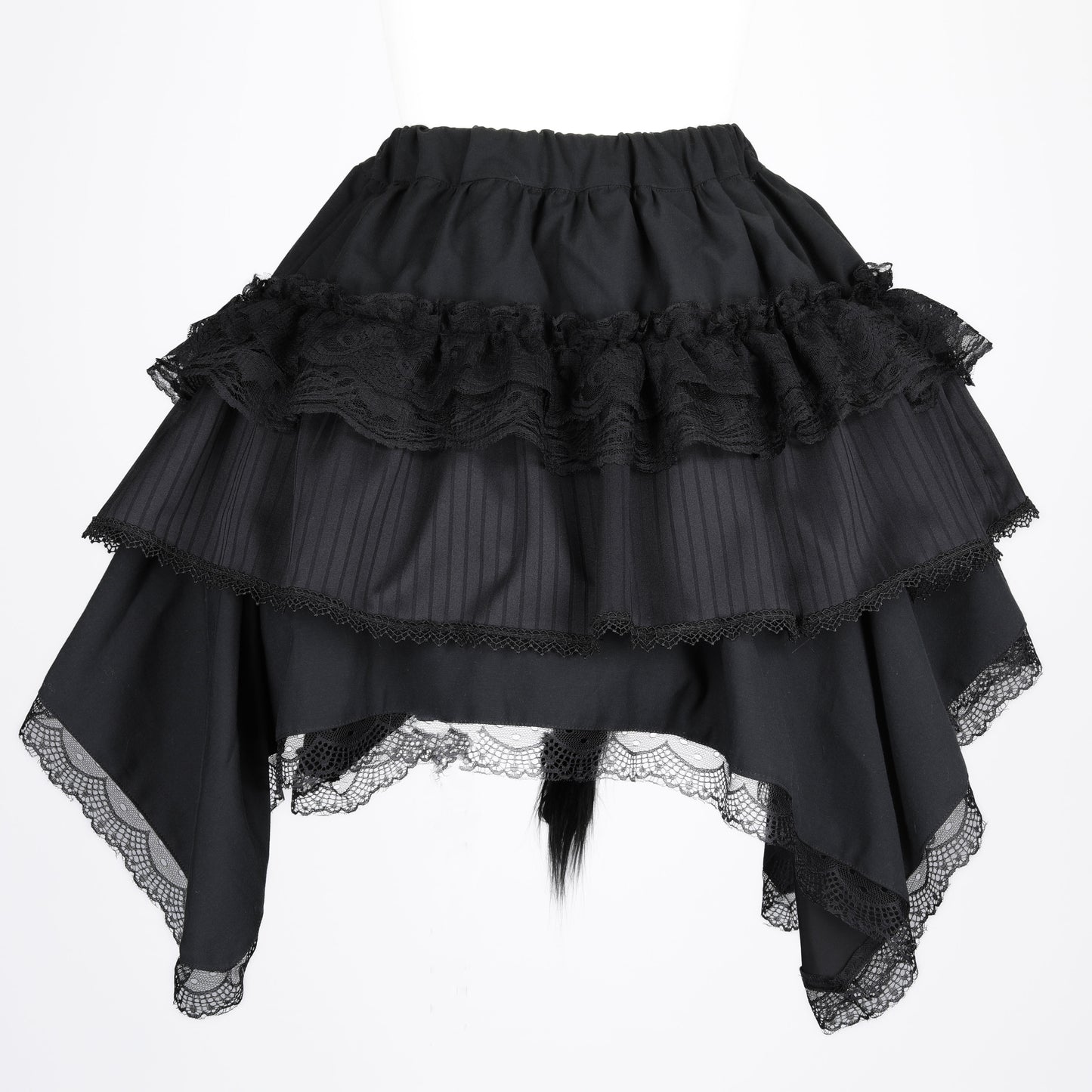 NEQ迷你猫尾裙(黑色)