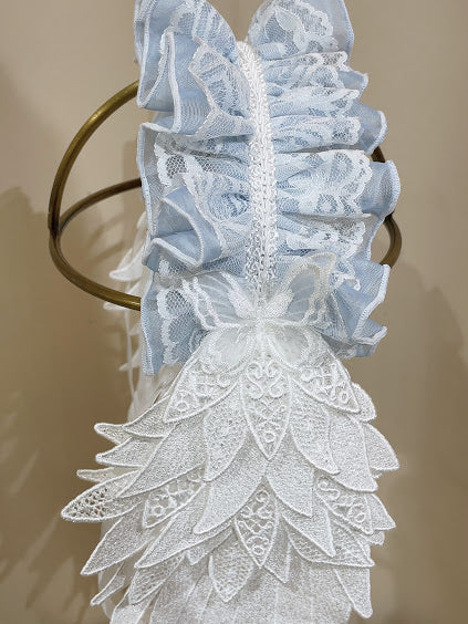 ANGEL WING BUTTERFLY HEAD DRESS (WHITE系3種)