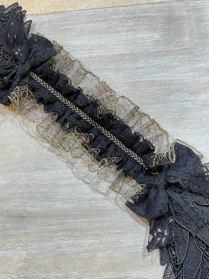 STARLIGHT ANGEL WING HEAD DRESS (GOLD)