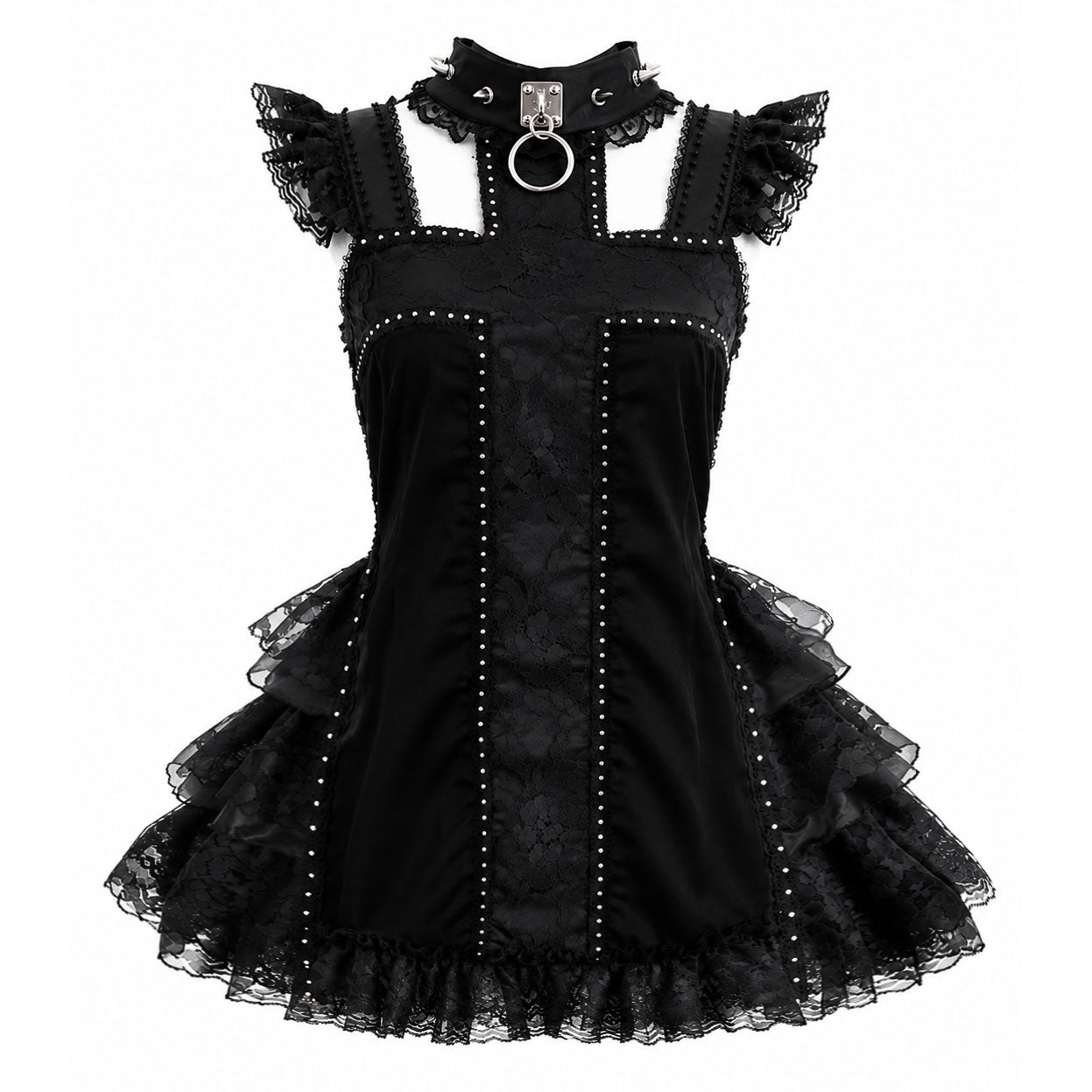[予約1ヶ月]THE CROSS DRESS (BLACK)