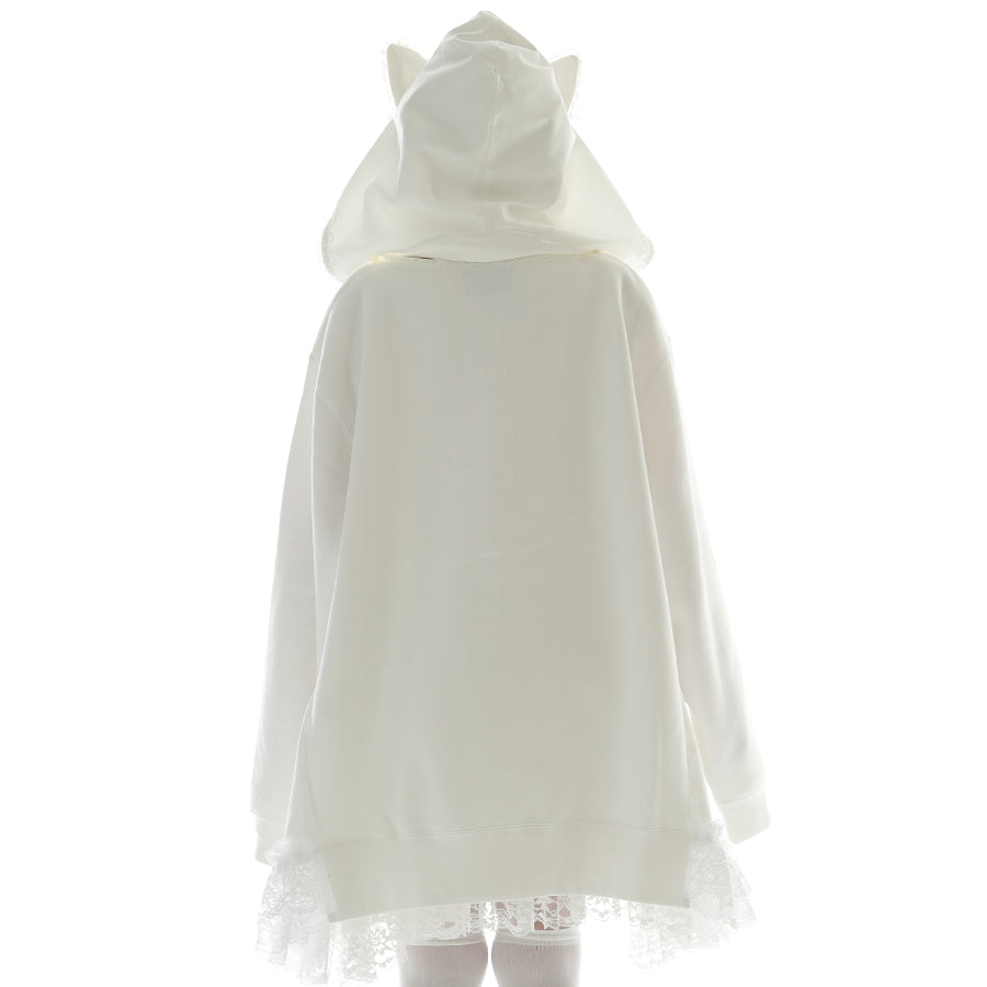 SISTER CAT DRESS PARKA (WHITE)