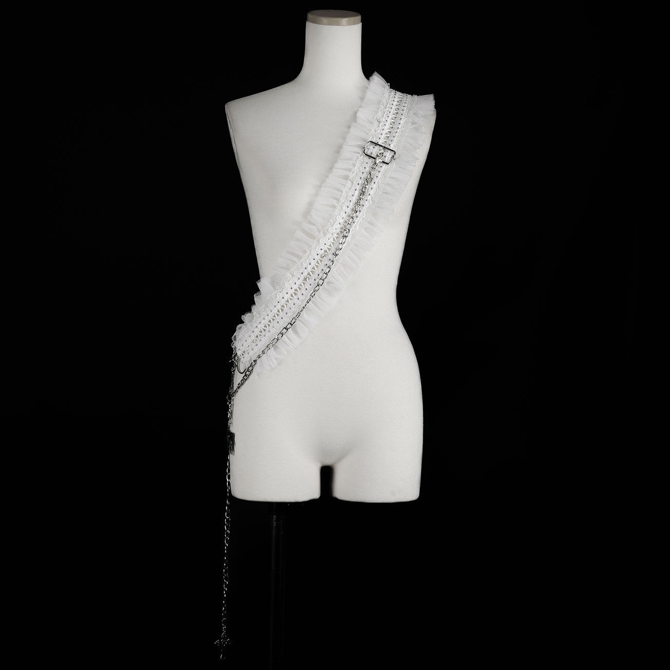 ROYAL SASH MOBILE STRAP HARNESS (WHITE)