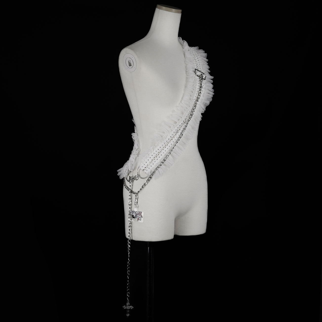 ROYAL SASH MOBILE STRAP HARNESS (WHITE)