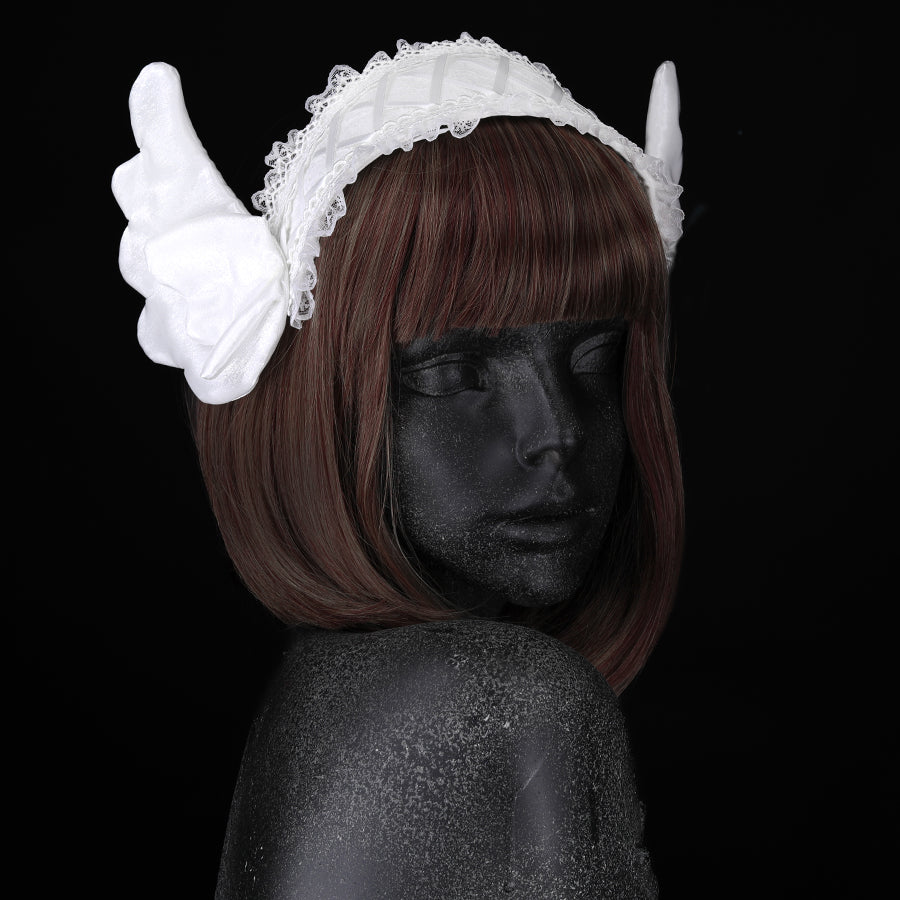 [PRE-ORDER until the end of December] NEQ 3D MINI WINGS HEAD DRESS (BLACK)