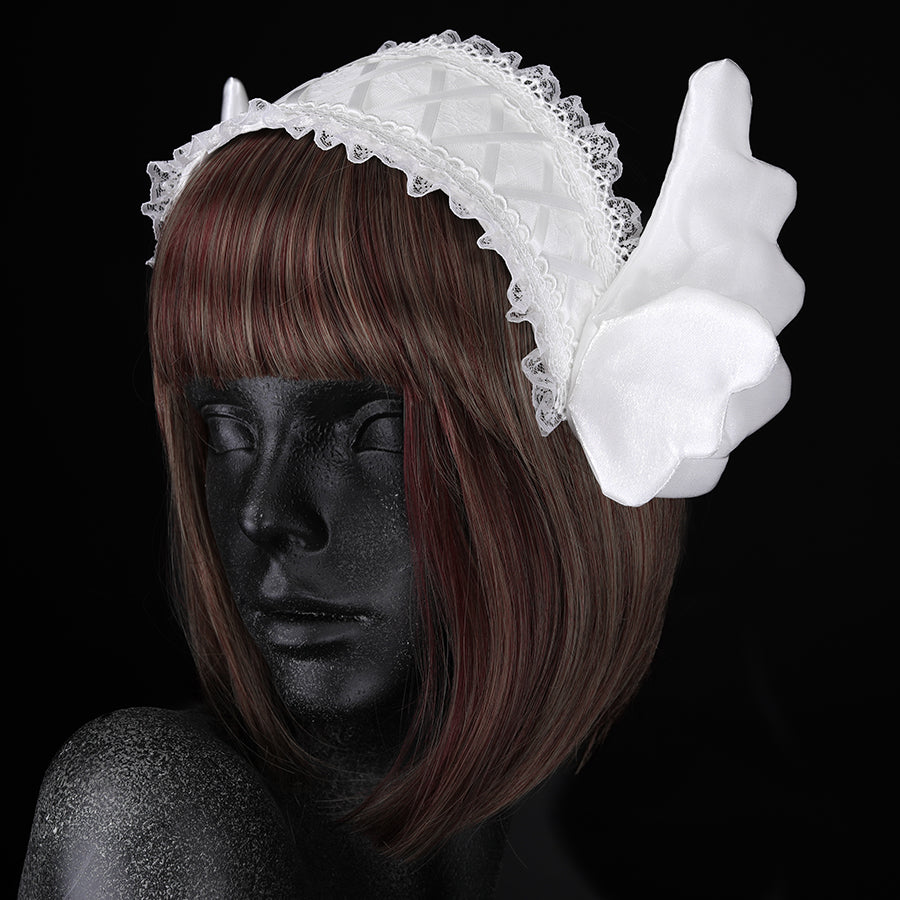 [PRE-ORDER until the end of December] NEQ 3D MINI WINGS HEAD DRESS (BLACK)