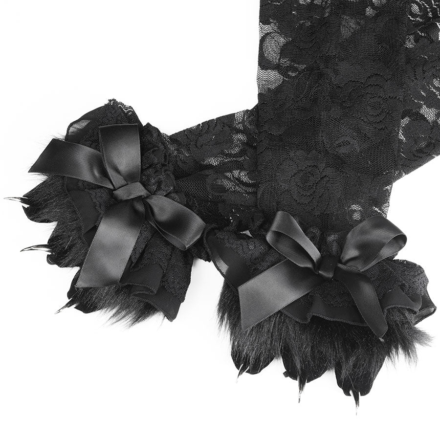 [预购期：1.5个月]猫爪臂套（黑色）