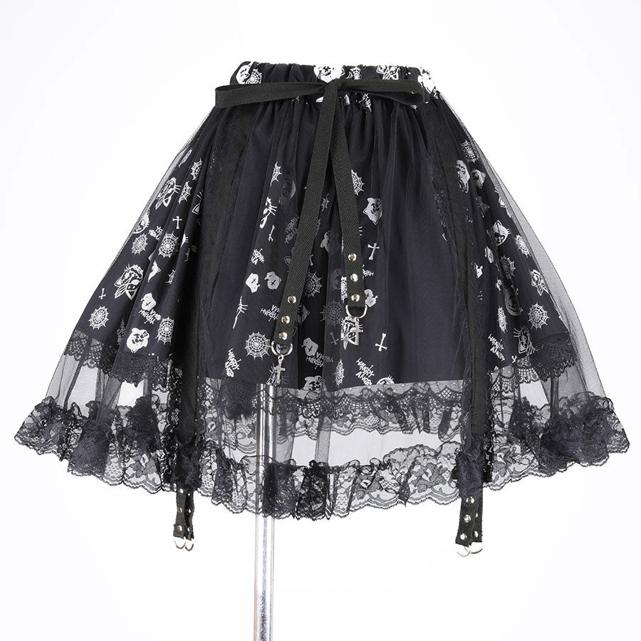 Black and white 2025 mini tutu skirt