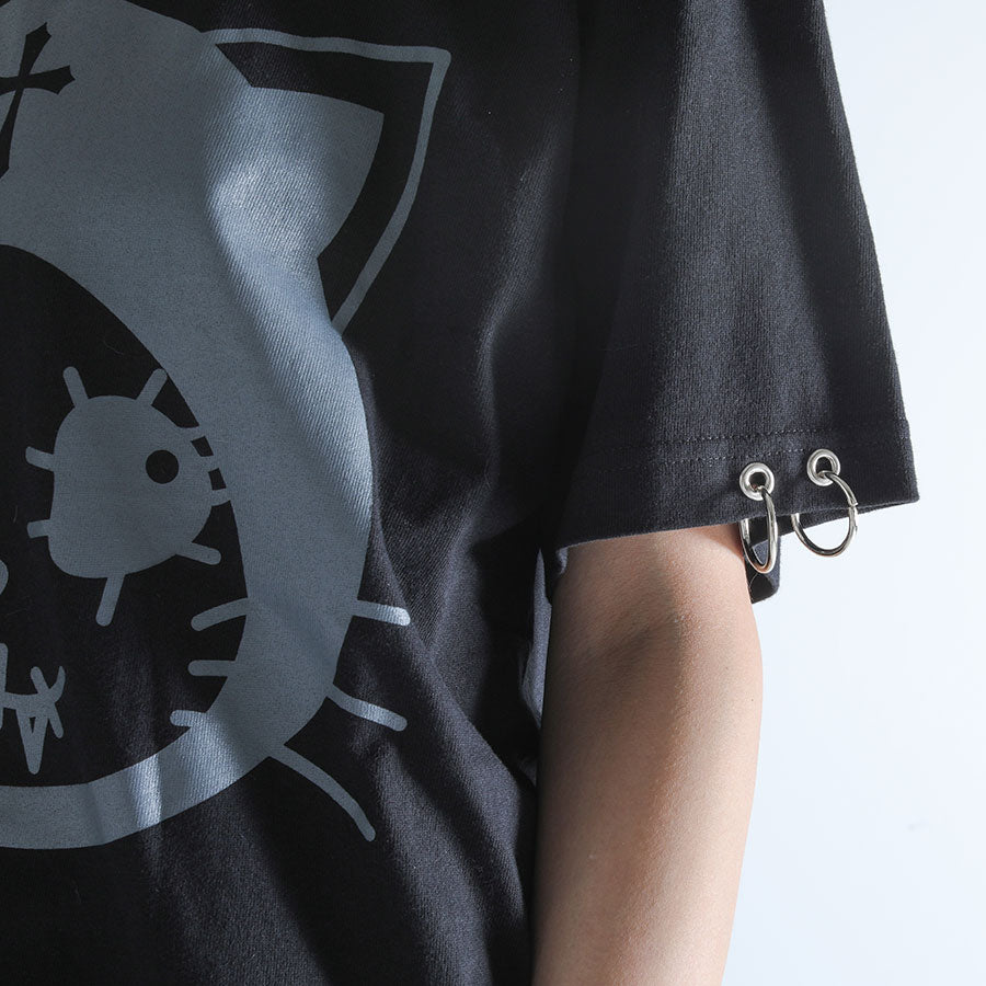 ANGRY PIERCE RING T-SHIRT (BLACK/M)