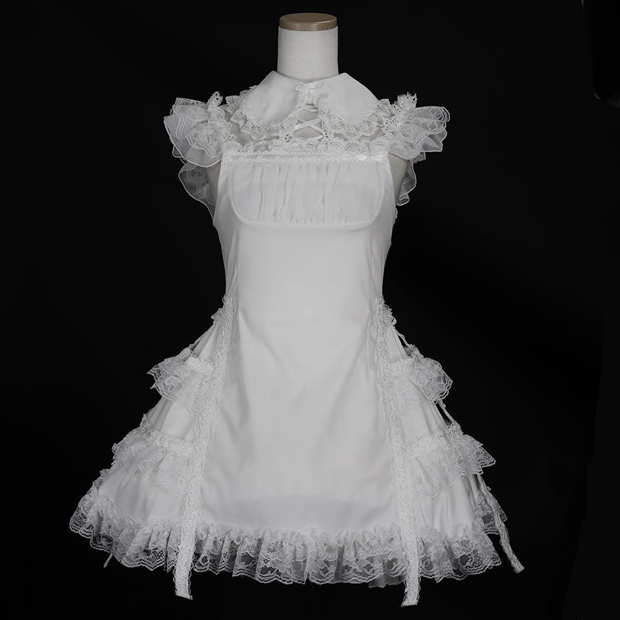 MINI COLLAR SIDE CAGE ONE PIECE (WHITE)