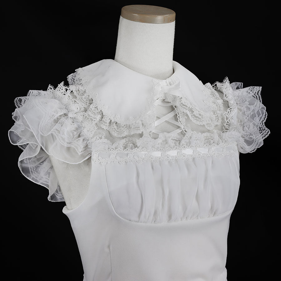 MINI COLLAR SIDE CAGE ONE PIECE (WHITE)