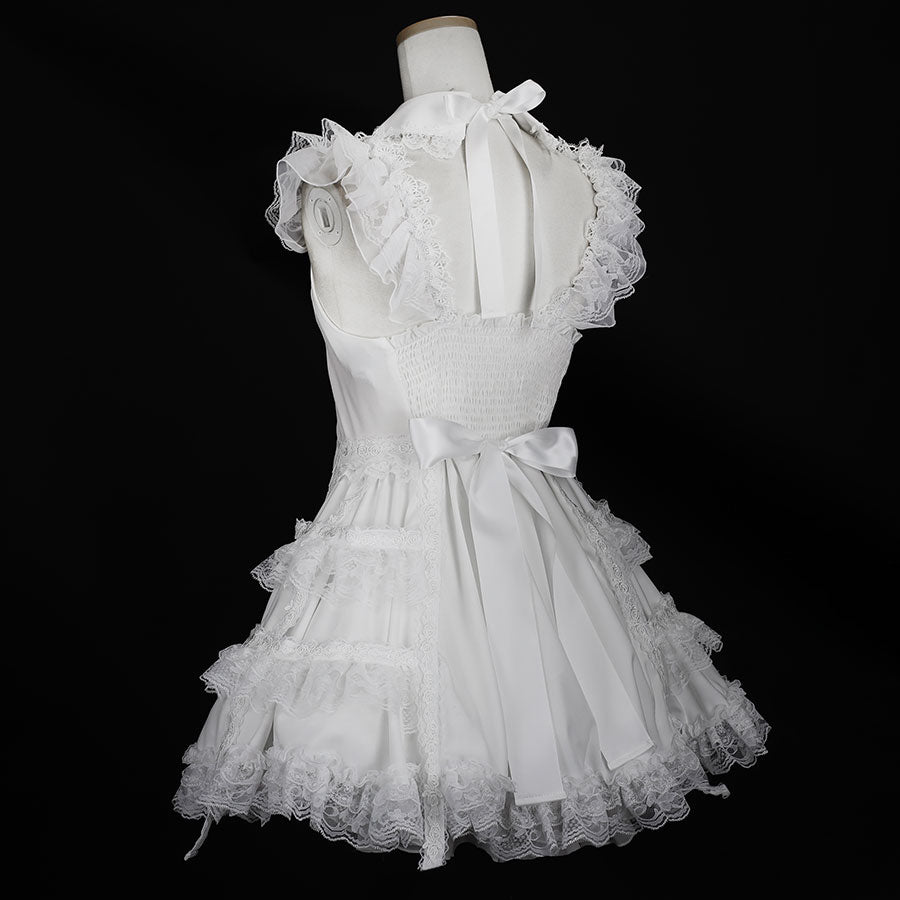 MINI COLLAR SIDE CAGE ONE PIECE (WHITE)