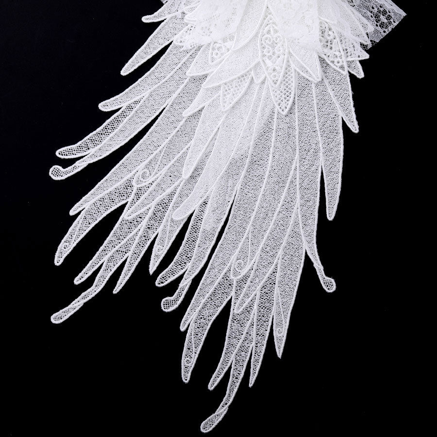 DOLLY ANGEL TRIANGLE HAIRPIN HEADDRESS (WHITE)