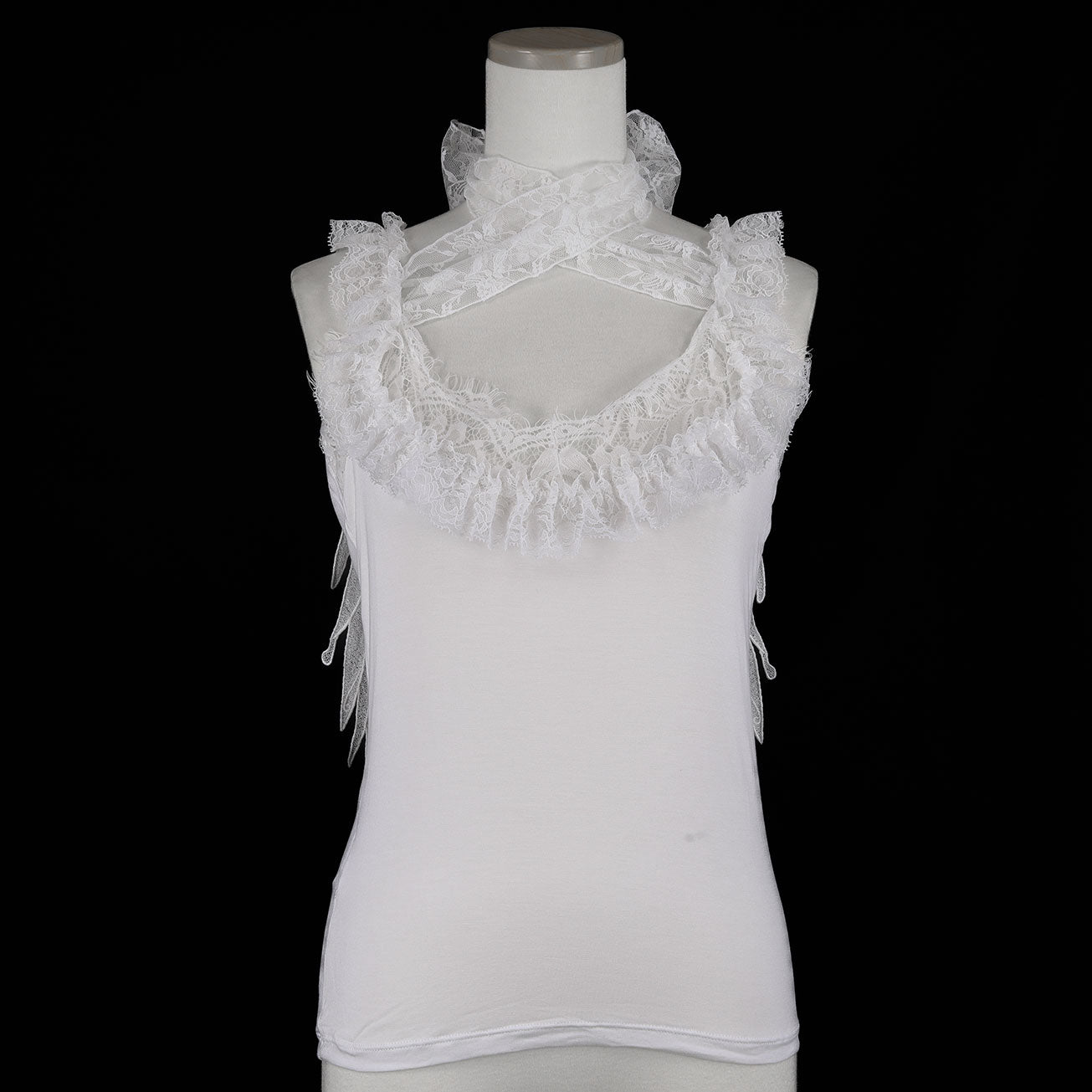 ANGEL WING CAMISOLE (WHITE)