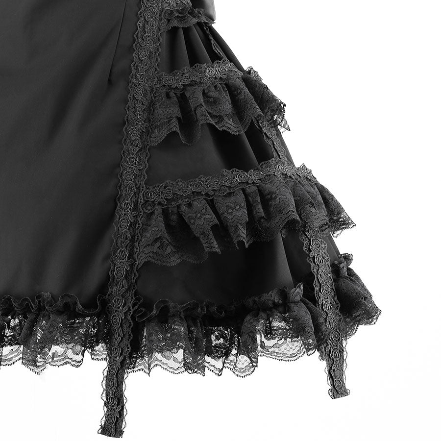 MINI COLLAR SIDE CAGE ONE PIECE (BLACK)