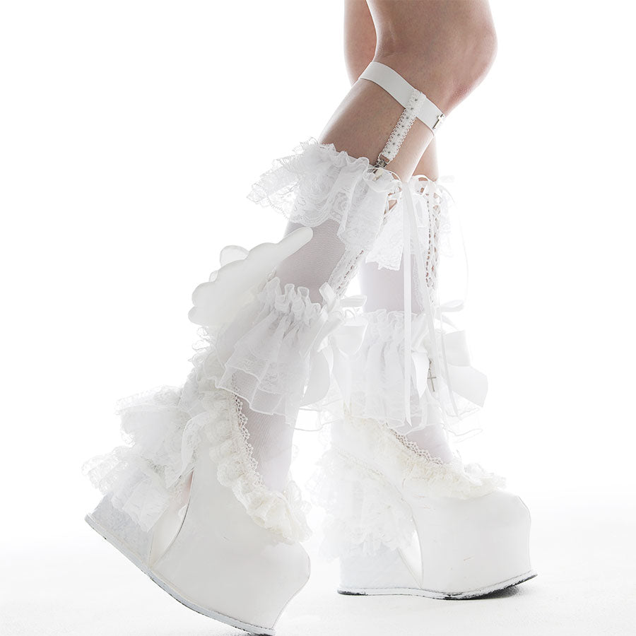 PUCHI ANGEL WINGS ANKLET (WHITE)
