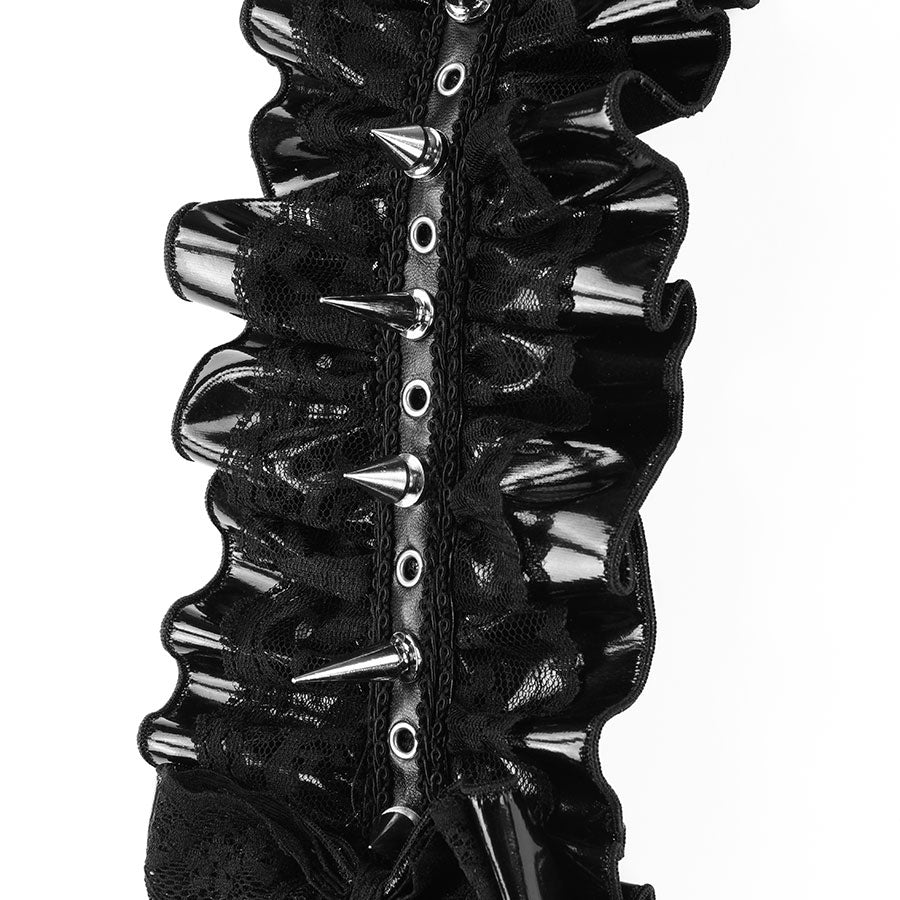 [予約2週間]VENOMOUS SPIKE HEAD DRESS (BLACK)