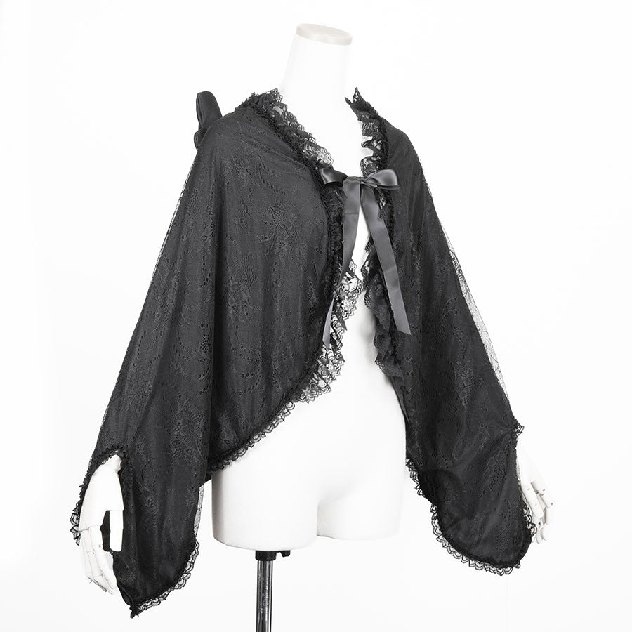 NEQ 3D WINGS ANGEL CAPE (BLACK)