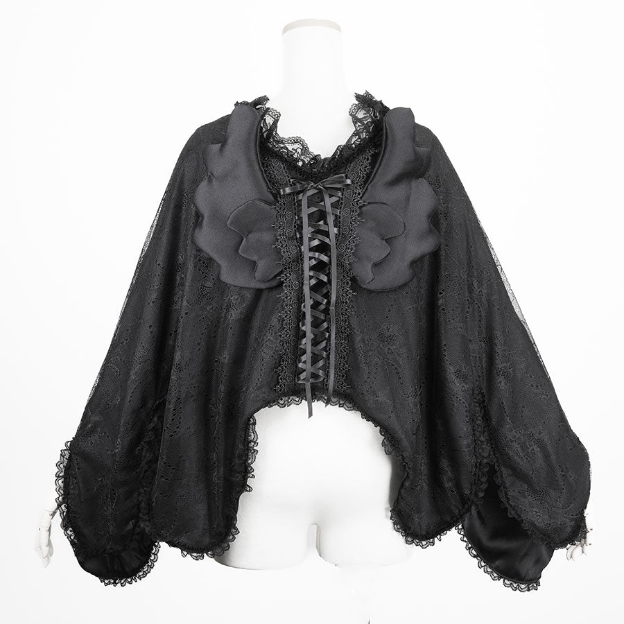 NEQ 3D WINGS ANGEL CAPE (BLACK)