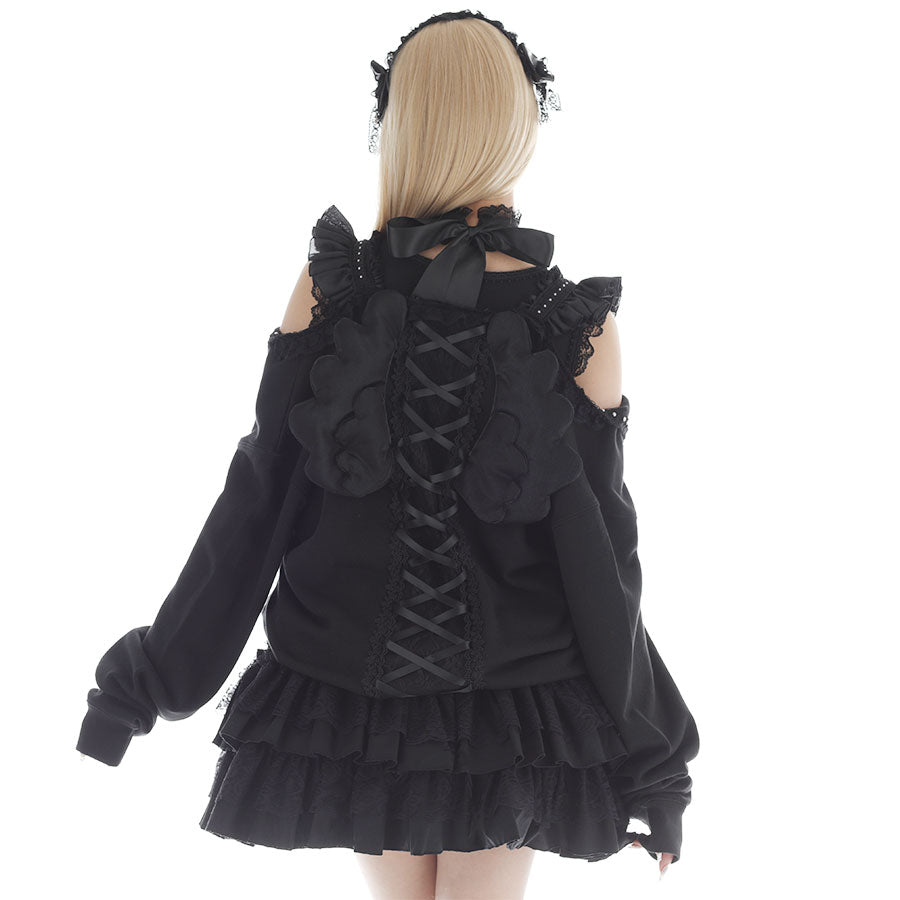 ANGEL SLAYER DRESS PARKA (BLACK)