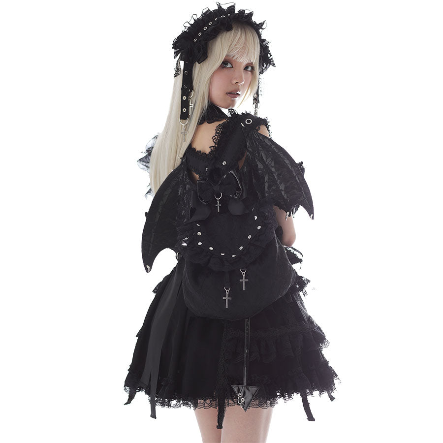 [Early October arrival] SWEET DEVIL AKUMA CHAN BAG (BLACK)