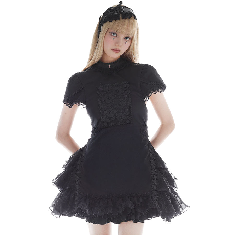 [予約1ヶ月]NURSE CALL ONE PIECE (BLACK)