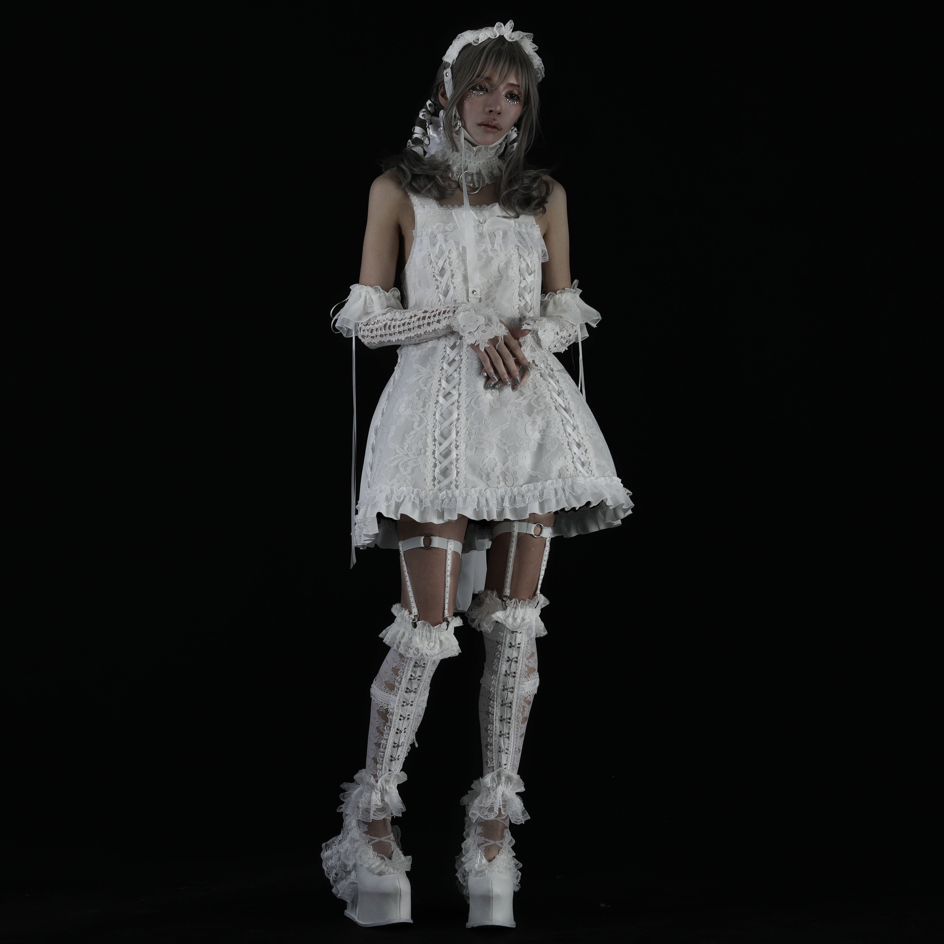 LITTLE BALLERINA DRESS ホワイト LITTLE BALLERINA DRESS ホワイト 【公式通販】