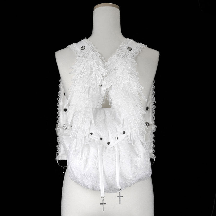 ANGEL WING HARNESS BAG (WHITE)