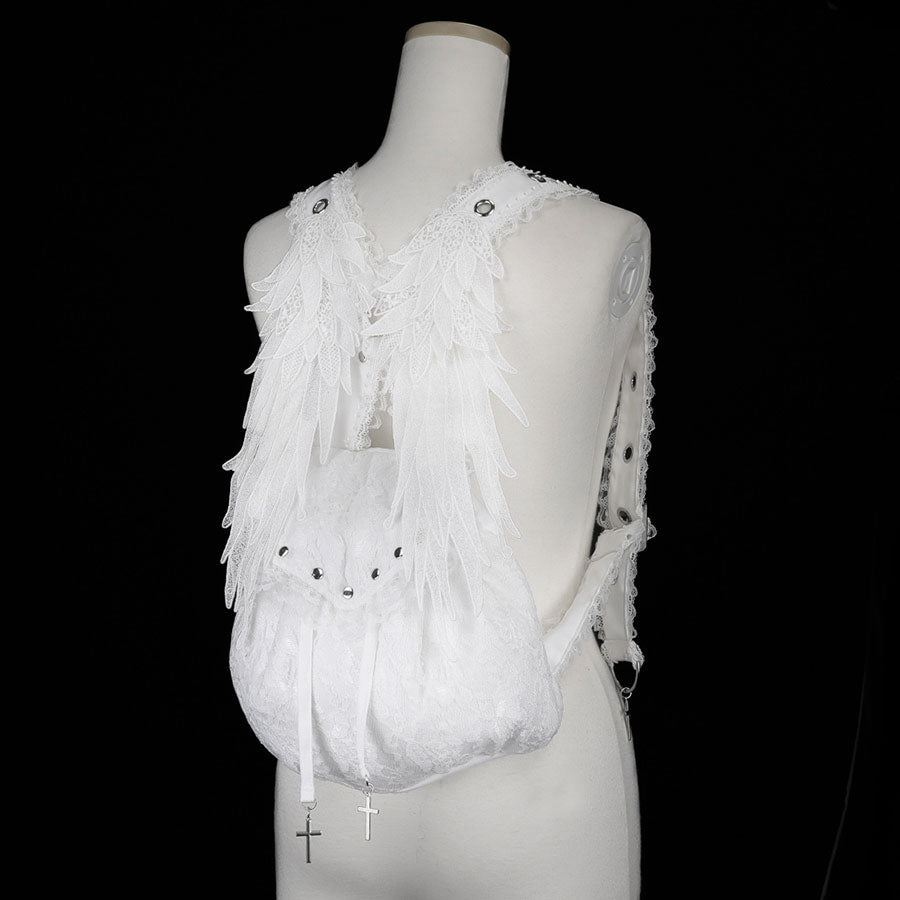 ANGEL WING HARNESS BAG (WHITE)