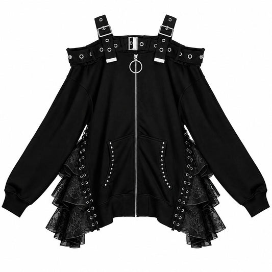 [Arriving end of October] WARD 666 BELT DRESS PARKA (BLACK)