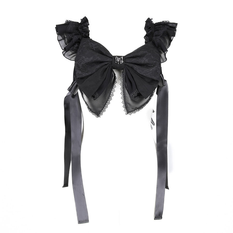 BIG RIBBON ANGEL WING HARNESS (BLACK)