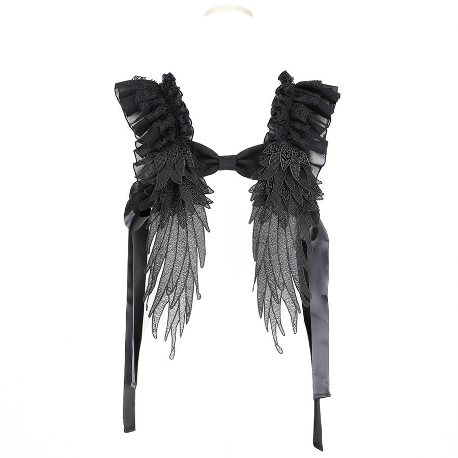 BIG RIBBON ANGEL WING HARNESS (BLACK)