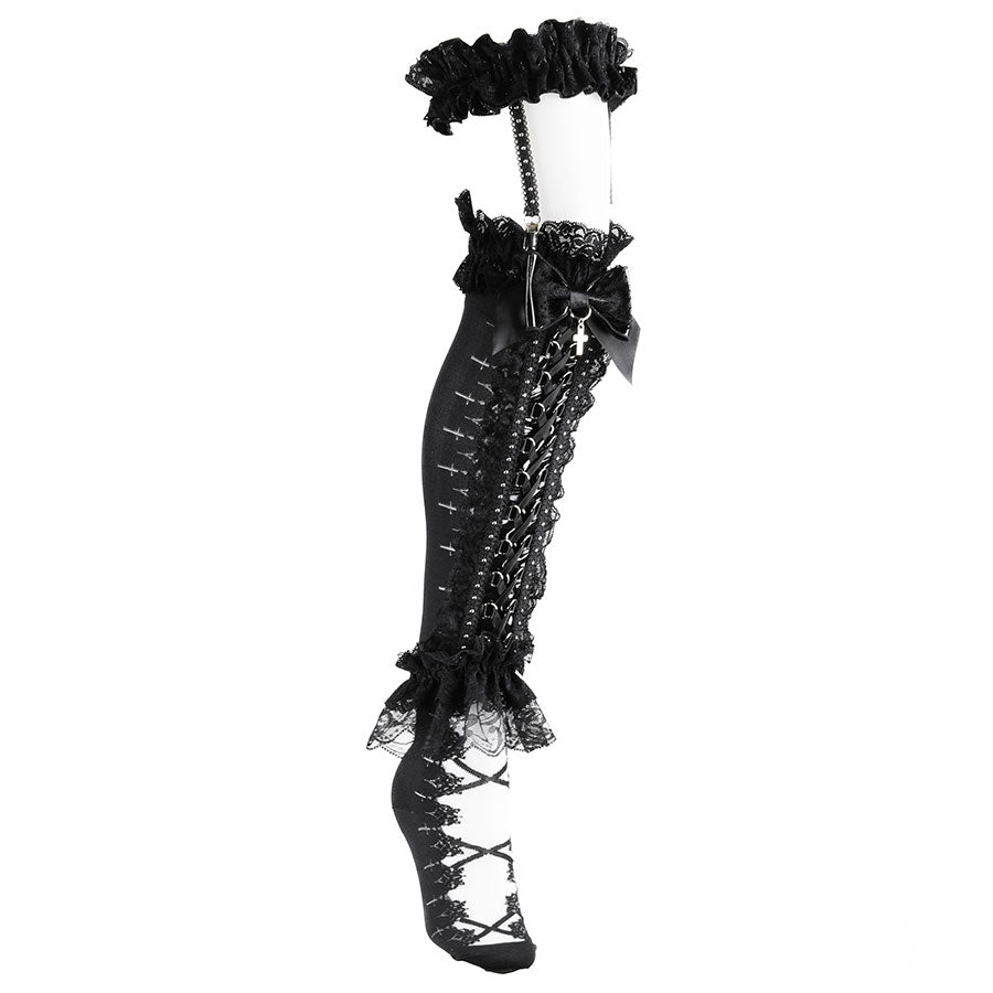 [予約1ヶ月半]SWEET DEVIL GARTAR LEG HARNESS (BLACK)