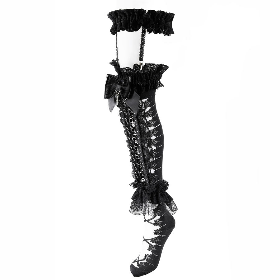 [予約1ヶ月半]SWEET DEVIL GARTAR LEG HARNESS (BLACK)