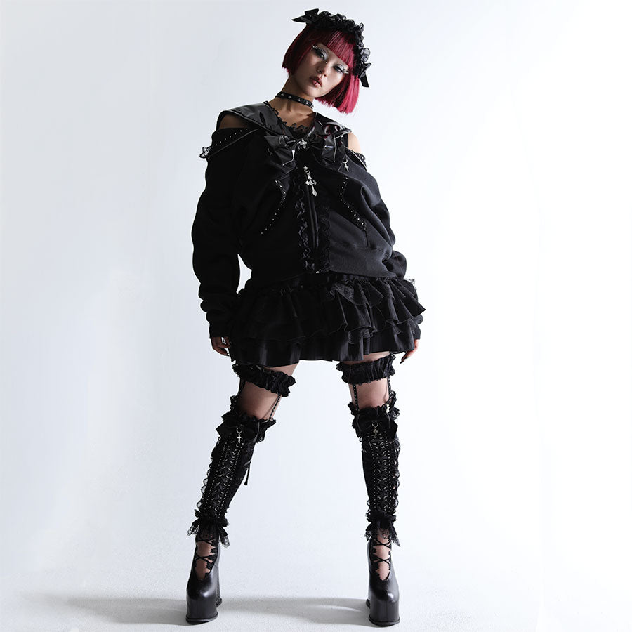 [予約1ヶ月半]SWEET DEVIL GARTAR LEG HARNESS (BLACK)