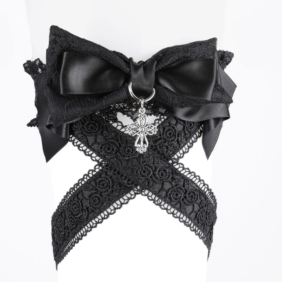 [预购期：3周]迷你罗纹霍利克吊带（白色）