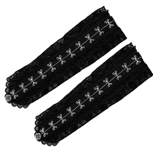 ROSE CHARM HOOK ARM COVER (BLACK)