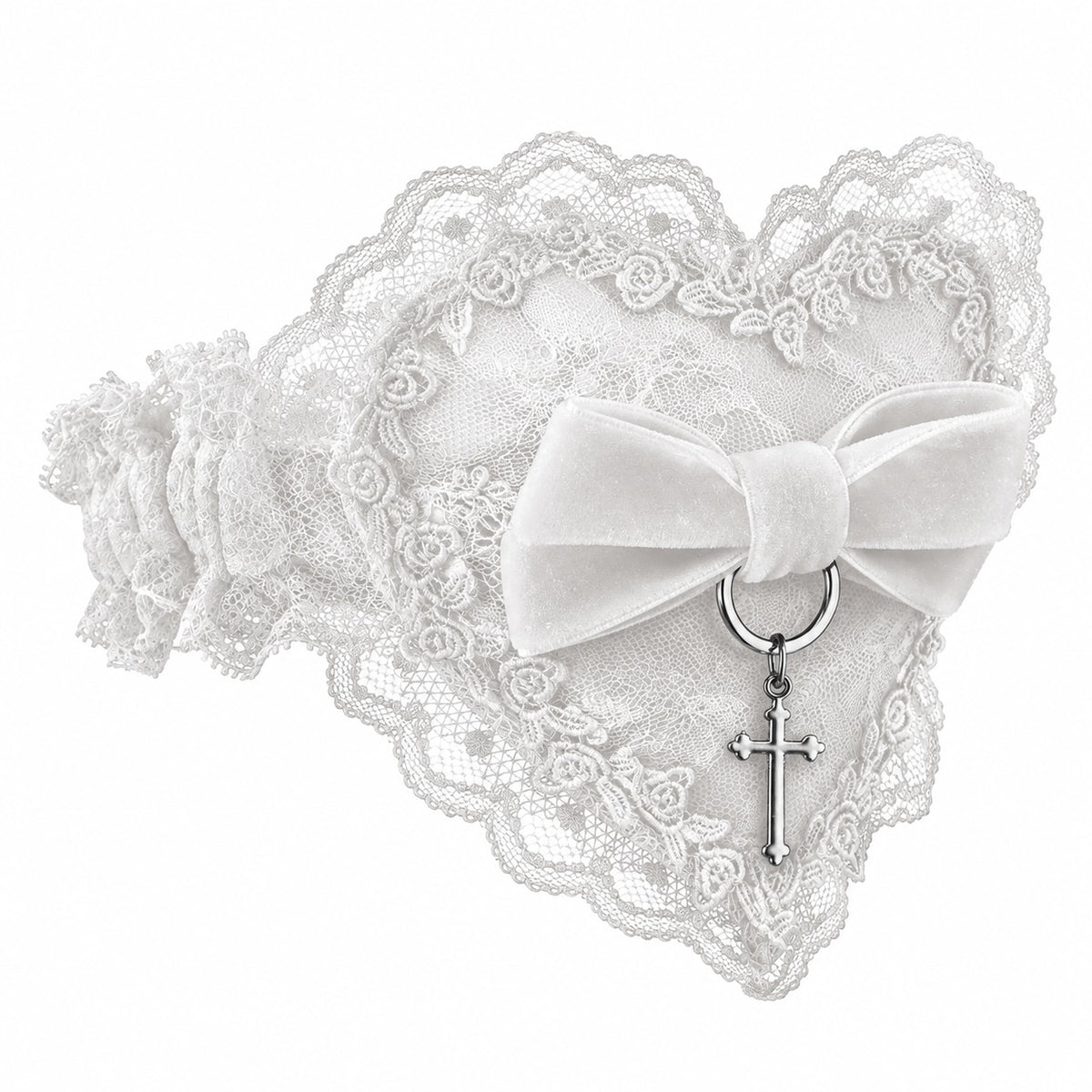[Pre-order: Arrival in Mid-November] SWEETHEART GARTER (WHITE)