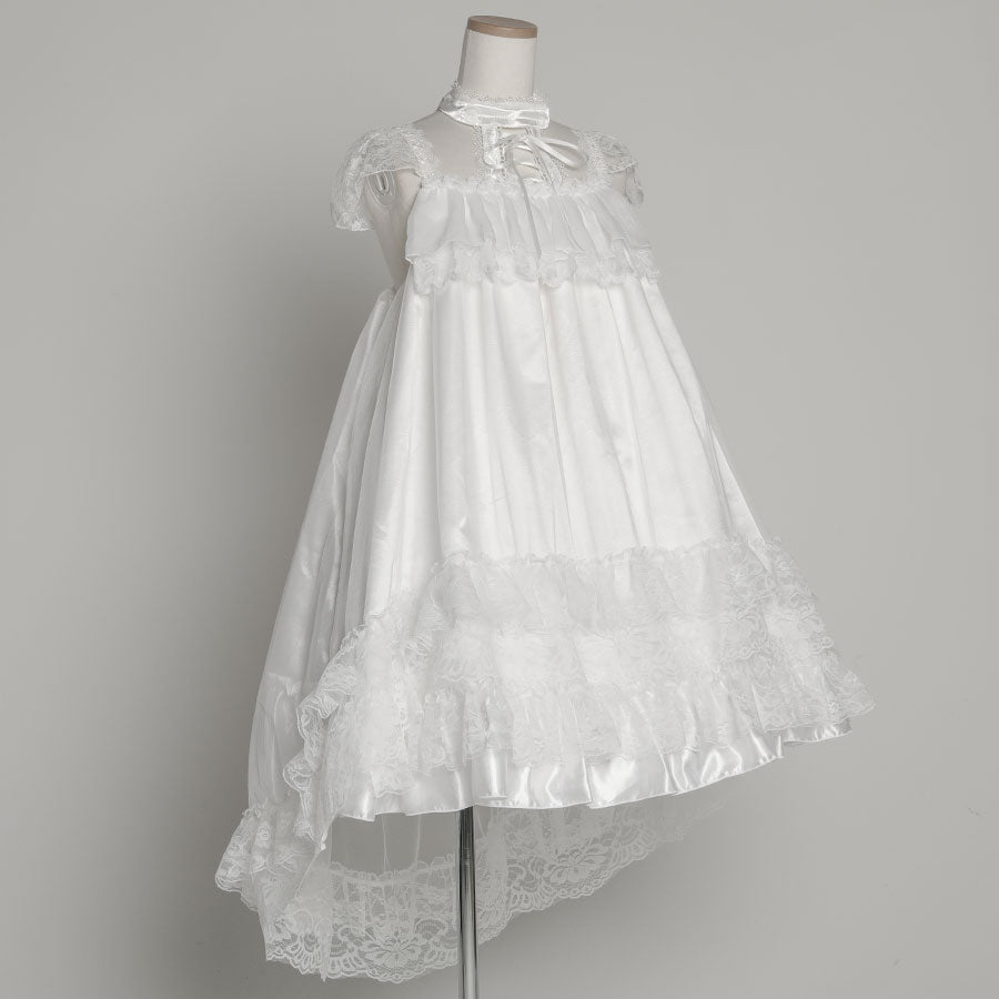 古典哥特式蕾丝连衣裙（白色）