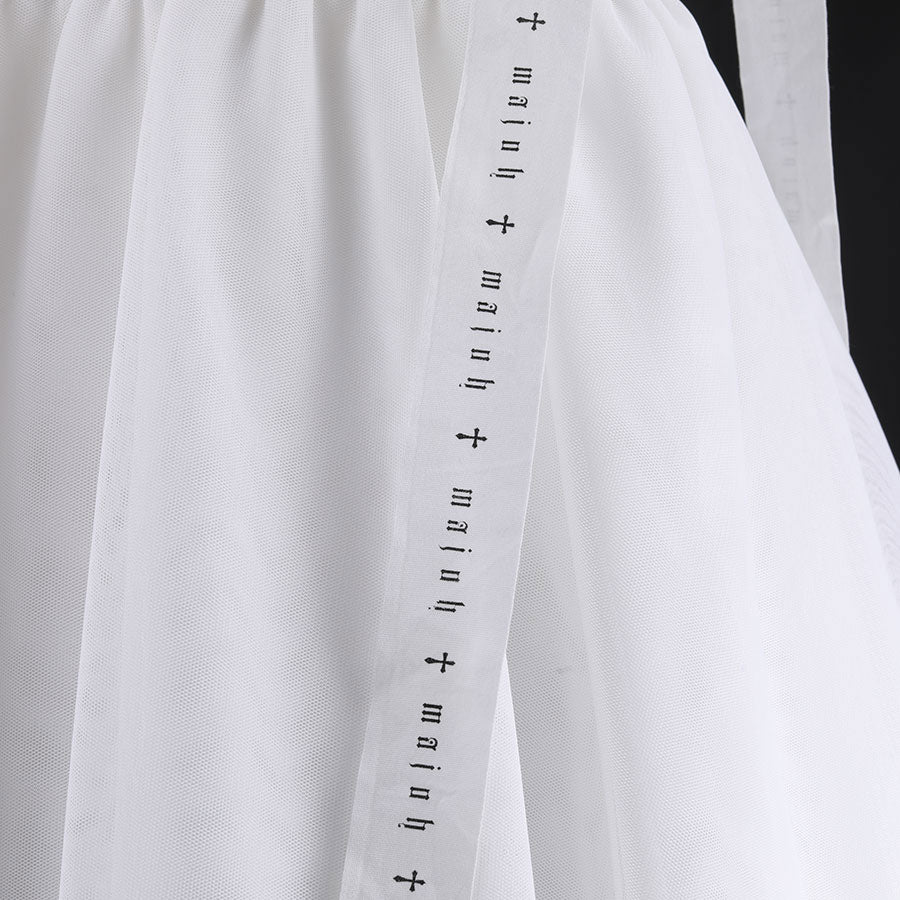 MAJESTIC BABY DOLL DRESS (WHITE)