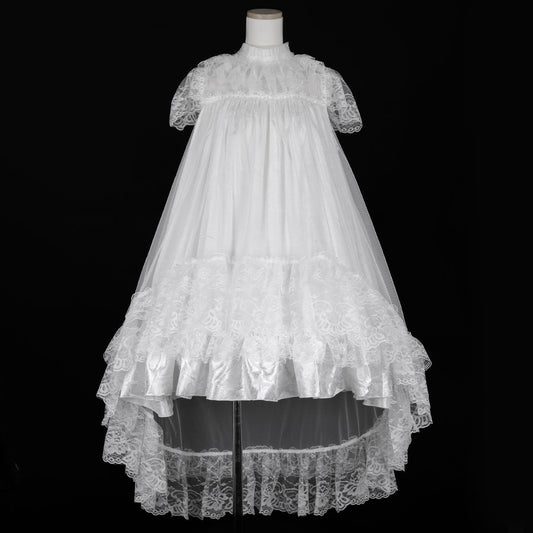 ROSE TULLE ANGEL WING DRESS (WHITE)